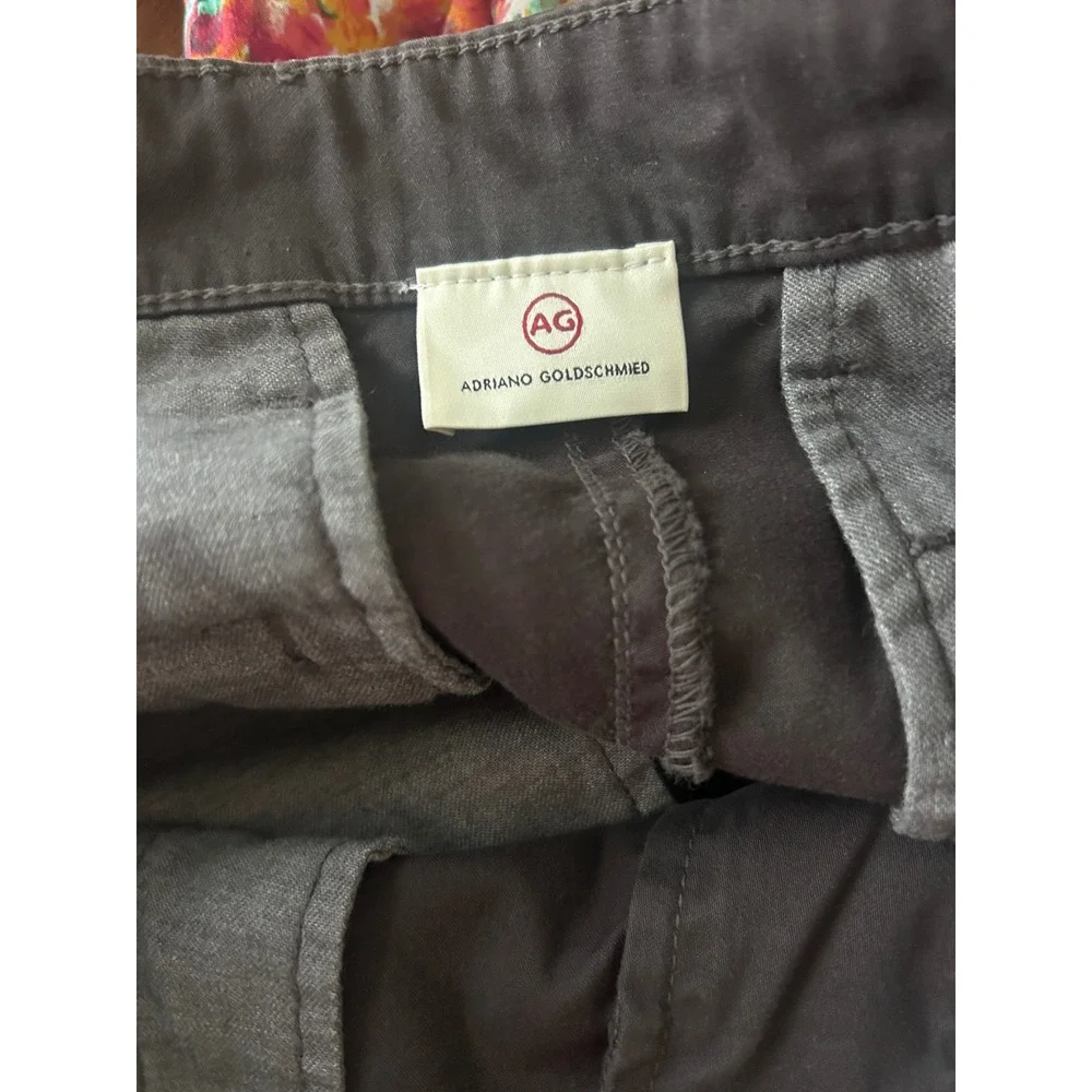 AG Adriano Goldschmied The Graduate Pants Mens 32 Brown NWT Deadstock